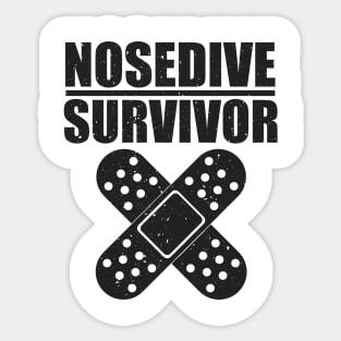 Onewheel Nosedive Survivor Floating Fall Nose Dive Sticker